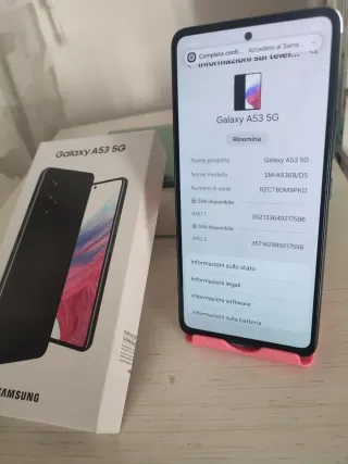 Samsung Galaxy A53 5G Nero