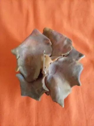 Spilla Vintage Rosa artigianale