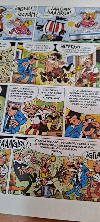 Cómics Mortadelo y Filemón Parque de Atracciones