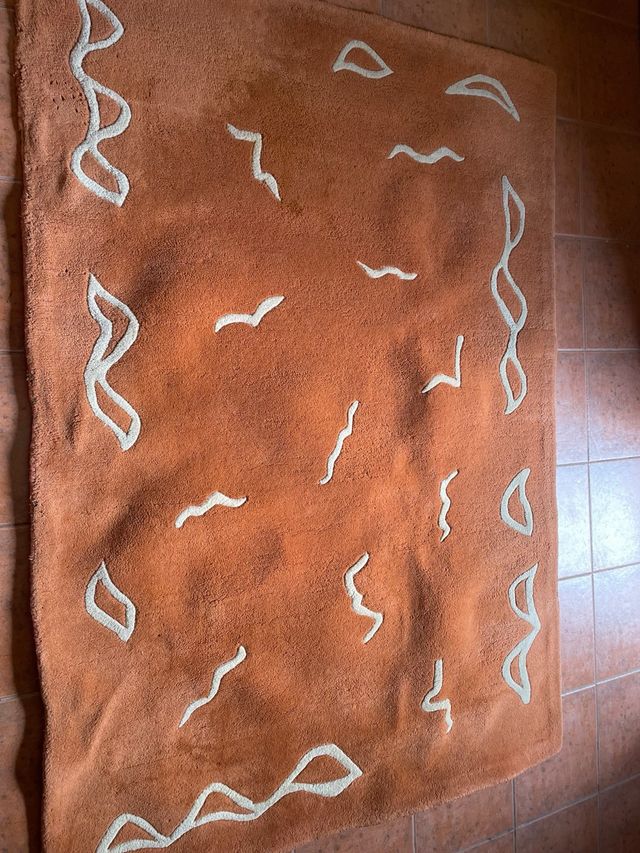 Alfombra de lana 140x200 cm