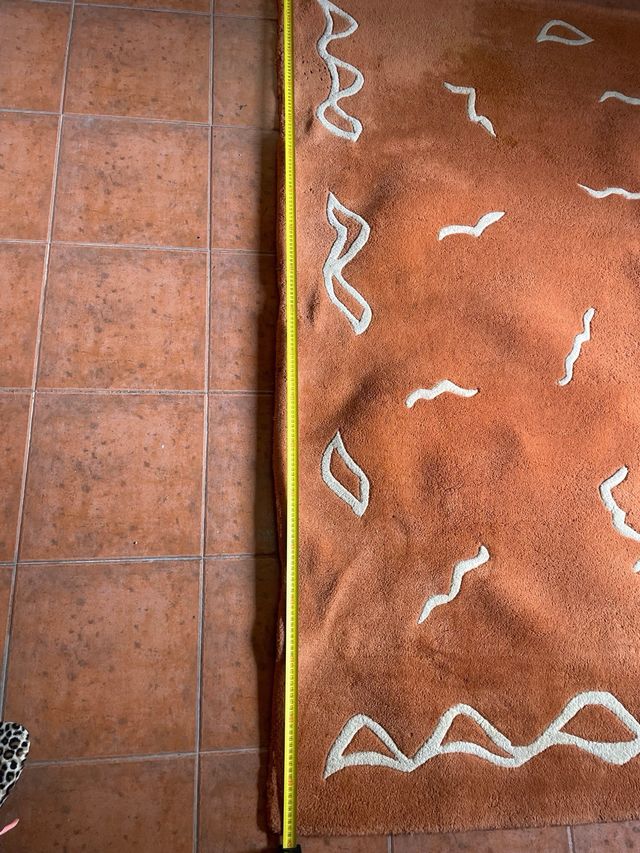 Alfombra de lana 140x200 cm