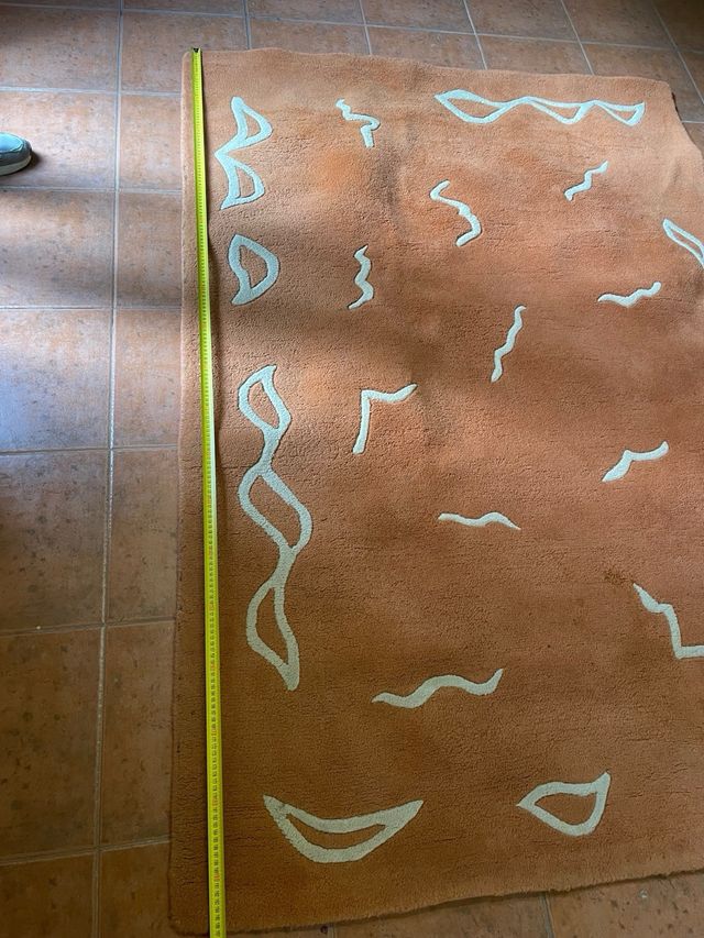 Alfombra de lana 140x200 cm