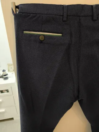 Pantalón vestir El Ganso azul marino