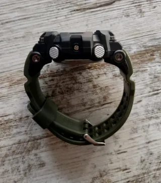 Reloj Smael Digital Negro y Verde