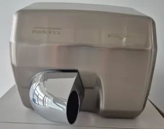 Secador de mãos Mediclinics inox acetinado