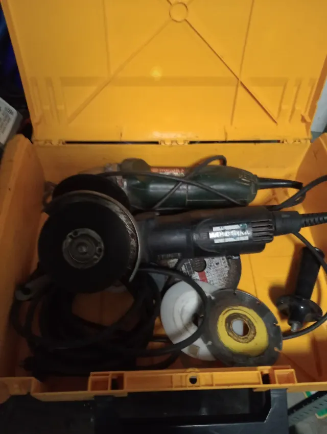 Amoladora angular radial