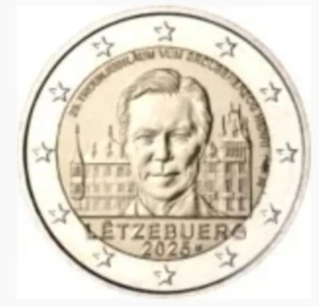 LUXEMBURGO 2025 MONEDA DE 2€ CONMEMORATIVA S/C