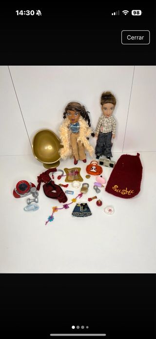 Mini Bratz con accesorios