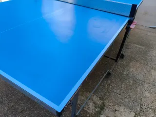Mesa Ping Pong Exterior Azul. Tenis de mesa.