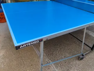 Mesa Ping Pong Exterior Azul. Tenis de mesa.
