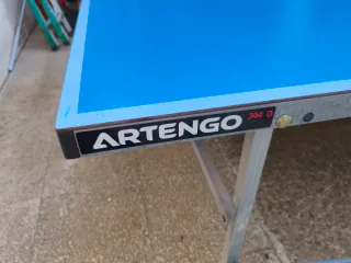 Mesa Ping Pong Exterior Azul. Tenis de mesa.
