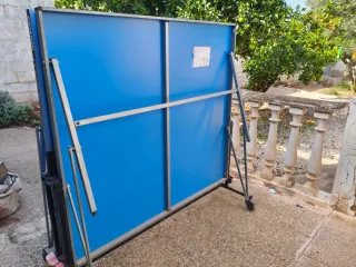 Mesa Ping Pong Exterior Azul. Tenis de mesa.