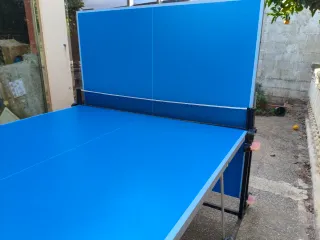 Mesa Ping Pong Exterior Azul. Tenis de mesa.