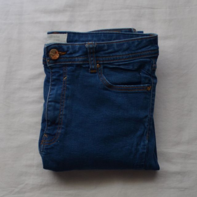 Vaqueros elásticos azules