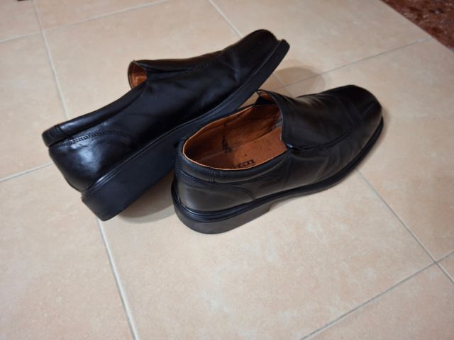 Zapatos vestir hombre T.44 SEMINUEVOS negros