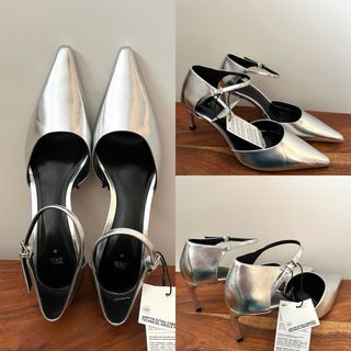 Zapatos pulsera tacón Zara Talla 38