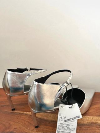 Zapatos pulsera tacón Zara Talla 38