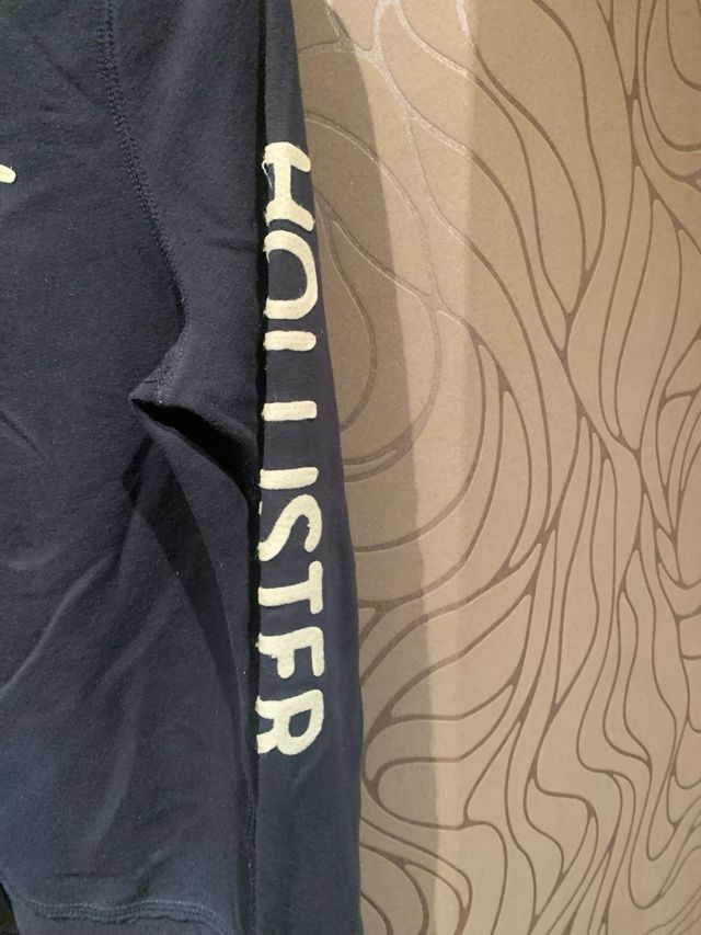 Chaqueta Hollister capucha botones