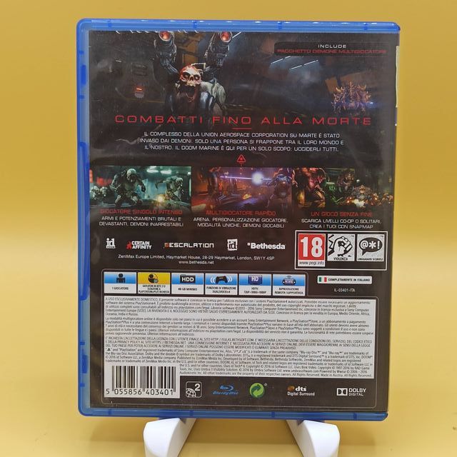 DOOM PS4 Completo ITA Disco Come Nuovo