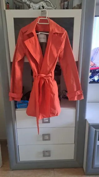 Chaqueta Zara Naranja Talla XS
