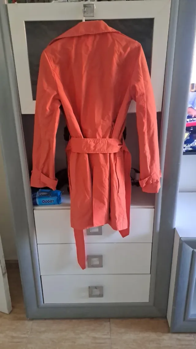 Chaqueta Zara Naranja Talla XS