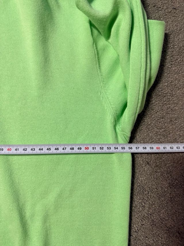 Jersey Zara verde fosforito Talla S/M