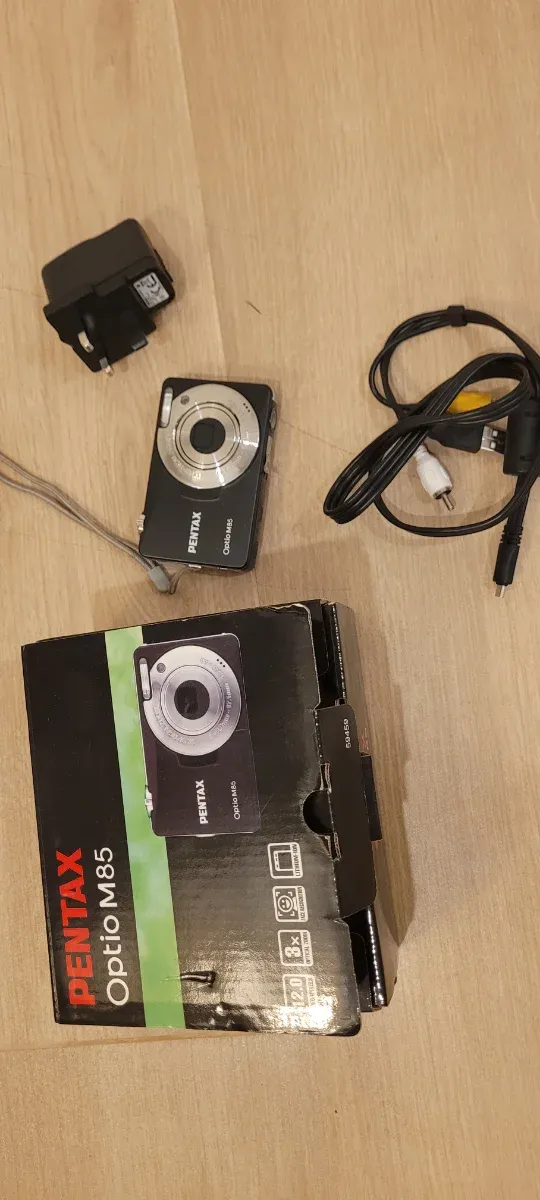 Cámara Pentax Optio M85 Negra