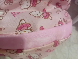 Carrito de muñecas Hello Kitty rosa