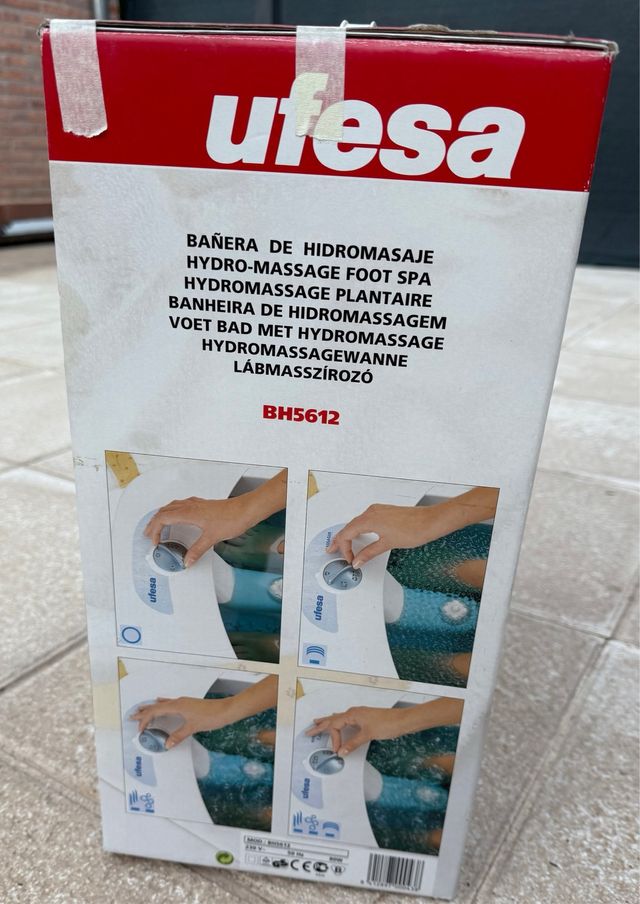 Bañera Hidromasaje Ufesa