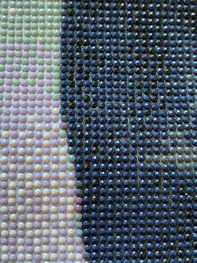 Cuadro Diamantes Pantera y Leopardo Hecho a Mano