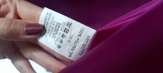 Cappotto magenta doppio petto