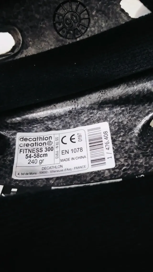 Casco de bicicleta Decathlon