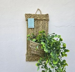 Portavasi in spago naturale stile Boho