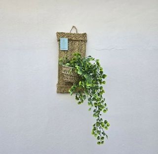 Portavasi in spago naturale stile Boho