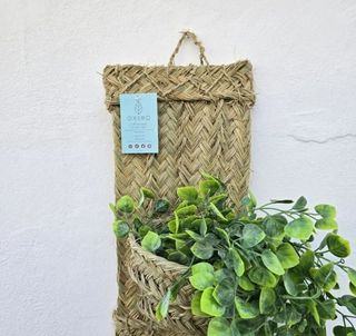 Portavasi in spago naturale stile Boho