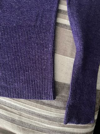 Cardigan Morado Mujer