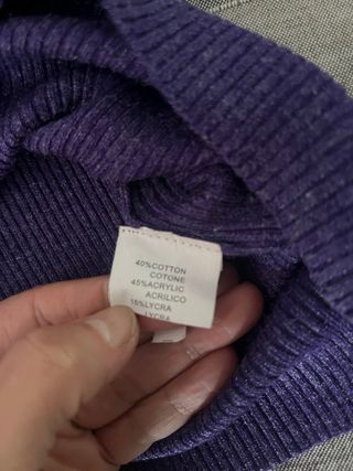 Cardigan Morado Mujer