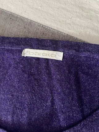 Cardigan Morado Mujer