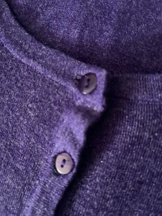 Cardigan Morado Mujer