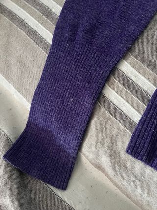 Cardigan Morado Mujer