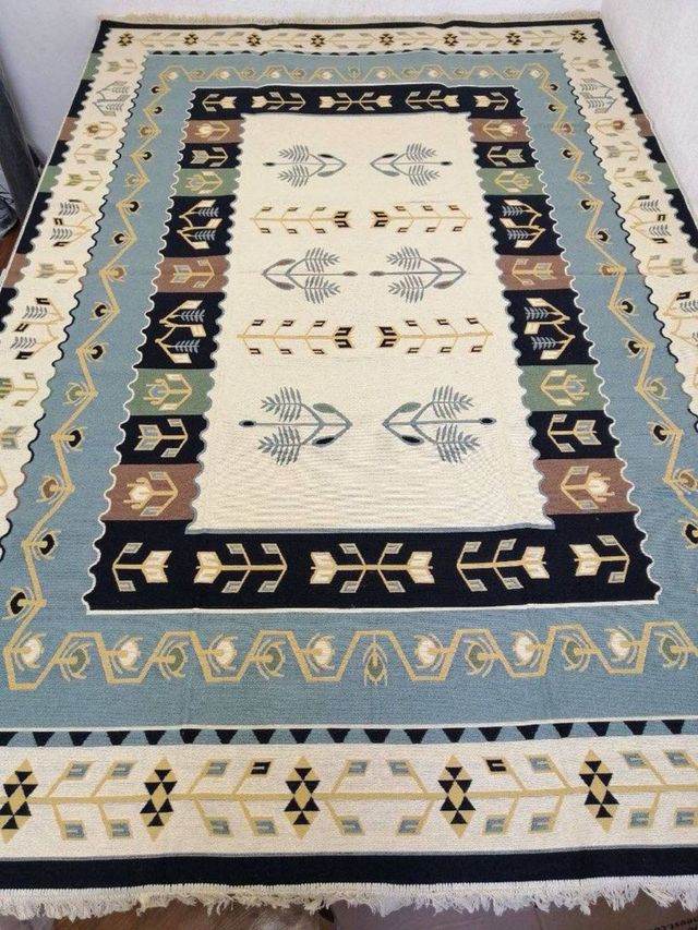 Tappeto in cotone etnico 160x230 cm