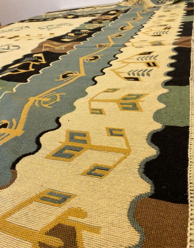 Tappeto in cotone etnico 160x230 cm