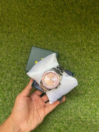 Reloj Date Rosa