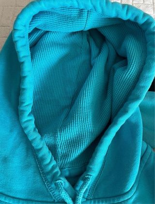 Sudadera Hollister Azul Mujer Capucha