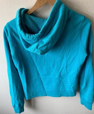 Sudadera Hollister Azul Mujer Capucha