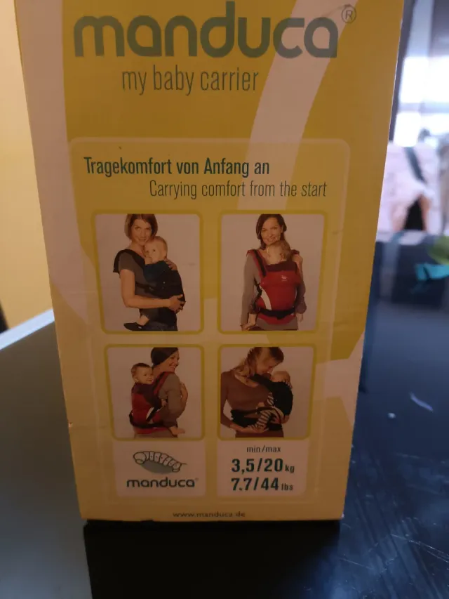 Mochila portabebés Manduca BioBaumwolle