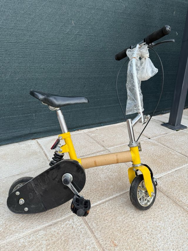 Mini Bici Amarilla
