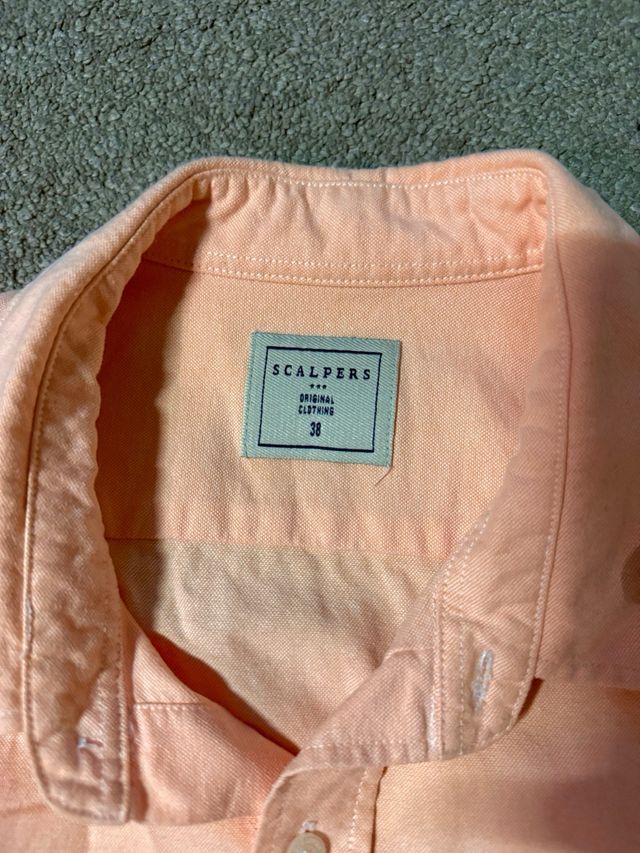 Camisa Scalpers Naranja Talla 38