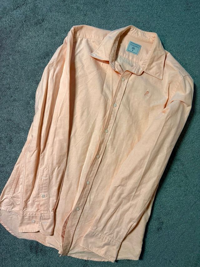 Camisa Scalpers Naranja Talla 38