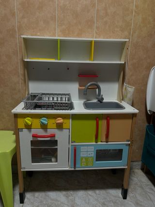 Cocinita de juguete de madera de Lidl